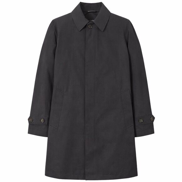 Ralph Lauren Other - Lauren Ralph Lauren Men’s Black Car Coat Plaid Lined Button Front Jacket 44R